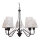 Luster MALBO II 5xE27/15W/230V crno