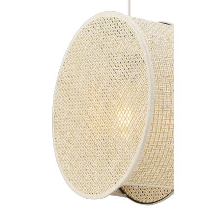 Luster na kablu BIG DRUM 1xE27/60W/230V krem boje