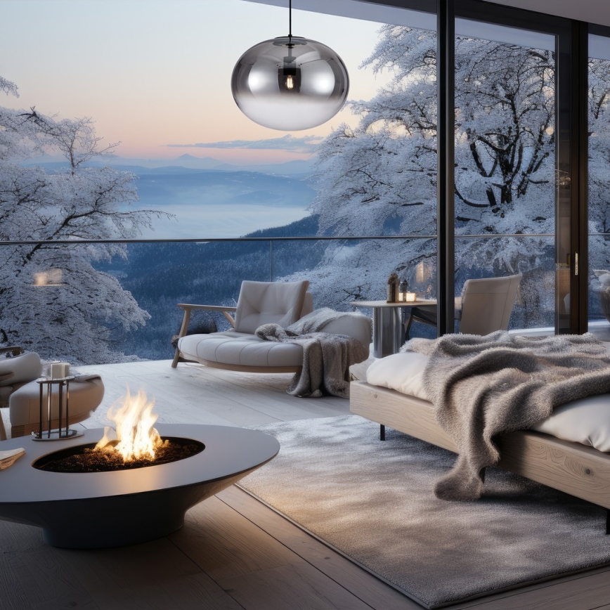 Luster na kablu CAMPANIA 1xE27/60W/230V crna