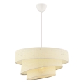 Luster na kablu COUPER 1xE27/60W/230V beli