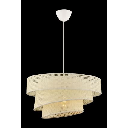 Luster na kablu COUPER 1xE27/60W/230V beli