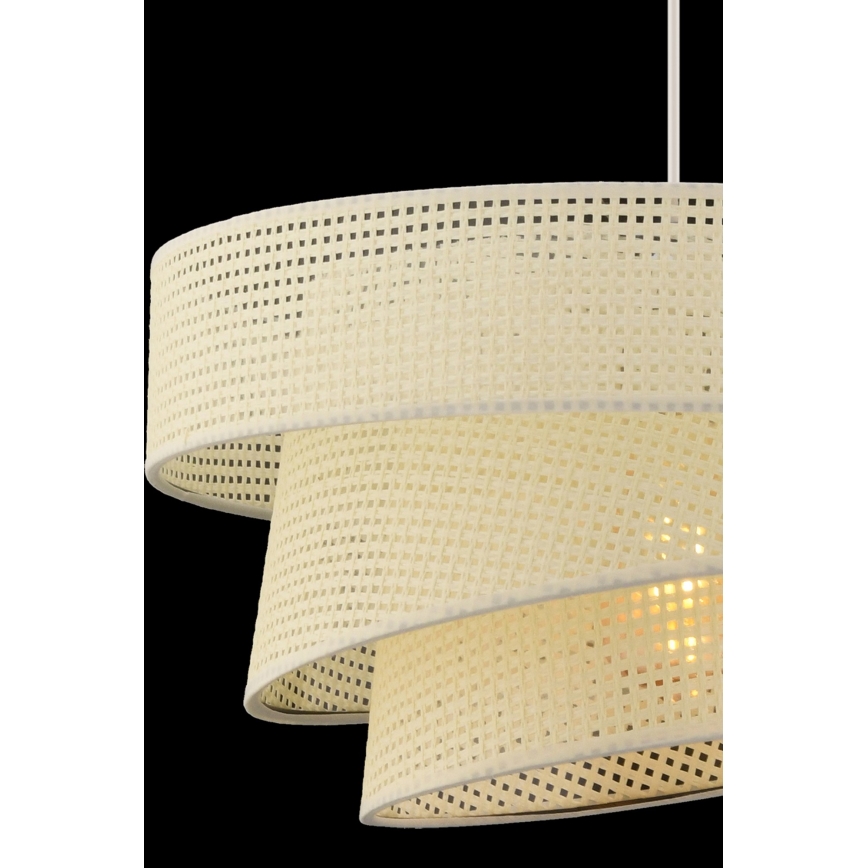 Luster na kablu COUPER 1xE27/60W/230V beli