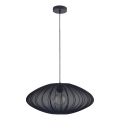 Luster na kablu KINU 1xE27/20W/230V, prečnik 50 cm, crne boje
