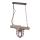 Luster na lancu ANDER 1xE27/60W/230V svetla braon