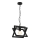 Luster na lancu ARNOLD 1xE27/60W/230V crno