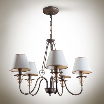 Luster na lancu BEATRICE 5xE14/40W/230V