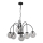 Luster na lancu CAMBRIDGE 6xE14/60W/230V crno