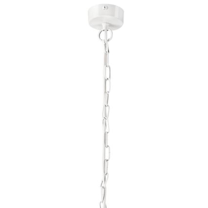 Luster na lancu CEDRIC II 4xE27/60W/230V bela