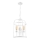 Luster na lancu CONSTANTINE 3xE27/60W/230V bela