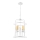 Luster na lancu CONSTANTINE 5xE27/60W/230V bela