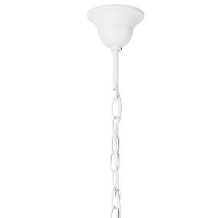 Luster na lancu DONATO 3xE14/40W/230V bela