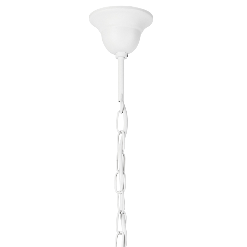 Luster na lancu DONATO 6xE14/40W/230V bela