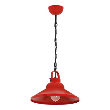 Luster na lancu IRON 1xE27/60W/230V