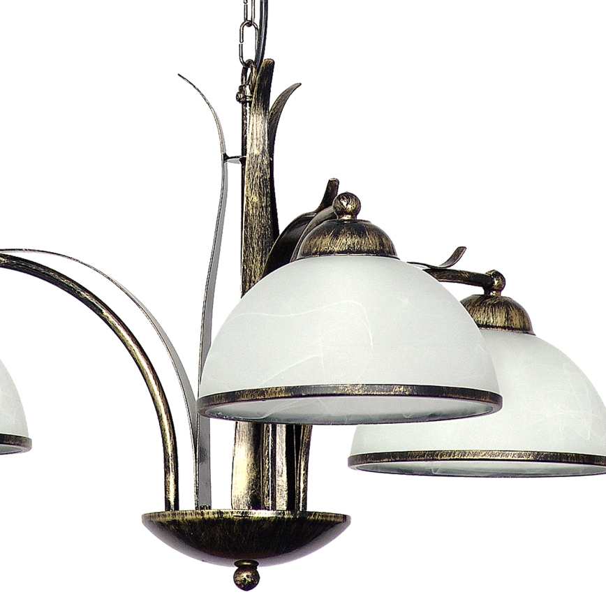 Luster na lancu KORFU 3xE27/60W/230V