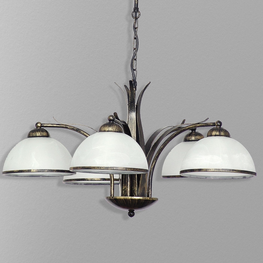Luster na lancu KORFU 5xE27/60W/230V