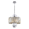 Luster na lancu MARGOT 6xE14/40W/230V matni hrom