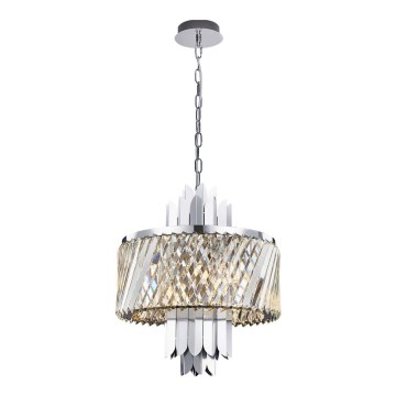 Luster na lancu MARGOT 6xE14/40W/230V matni hrom