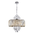 Luster na lancu MARGOT 9xE14/40W/230V mat krom