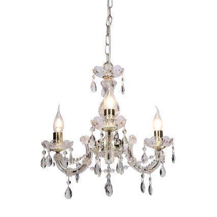 Luster na lancu MARIA TERESA 3xE14/40W/230V