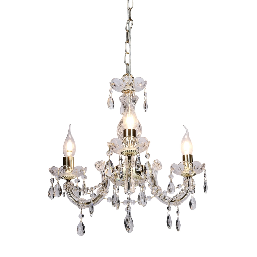 Luster na lancu MARIA TERESA 3xE14/40W/230V