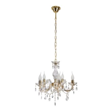 Luster na lancu MARIA TERESA 5xE14/40W/230V