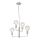 Luster na lancu ORLANDO 4xE27/60W/230V srebrno