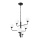Luster na lancu OSCAR 6xG9/5W/230V crno