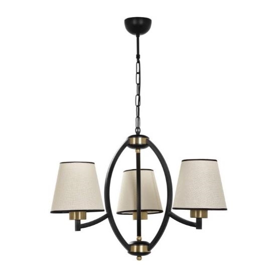 Luster na lancu PAUL 3xE27/60W/230V