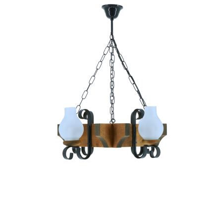 Luster na lancu QUEEN 4xE14/40W/230V bukva
