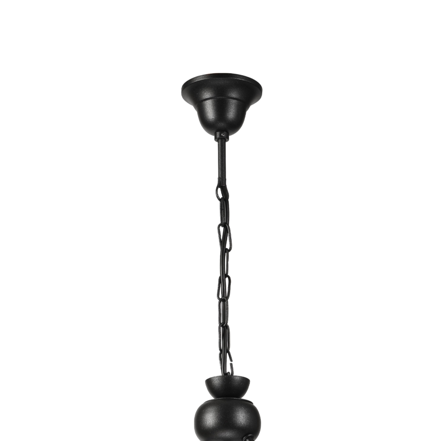 Luster na lancu RETRO 2xE27/60W/230V crno