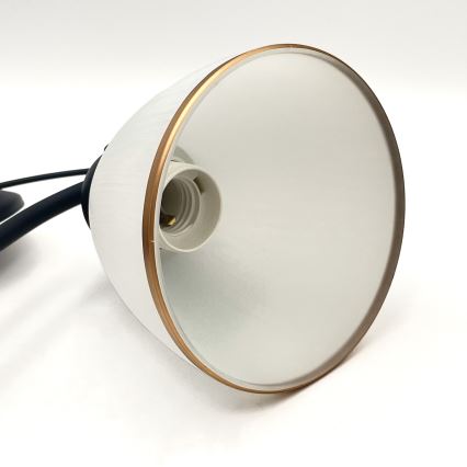 Luster na lancu RETRO 2xE27/60W/230V matirana crno