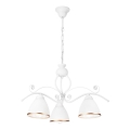 Luster na lancu RETRO II 3xE27/60W/230V bela