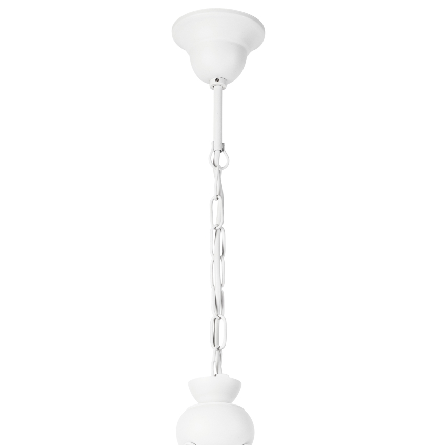 Luster na lancu RETRO II 3xE27/60W/230V bela
