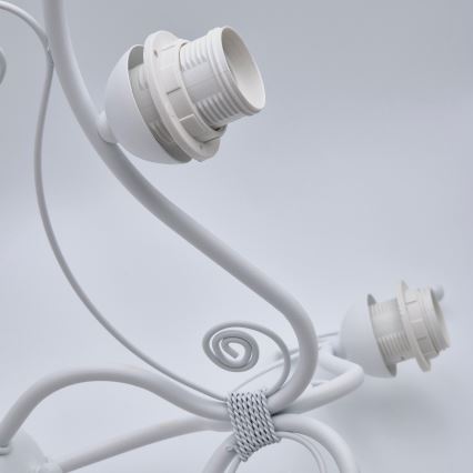 Luster na lancu RETRO II 3xE27/60W/230V bela