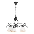 Luster na lancu RETRO II 3xE27/60W/230V crno