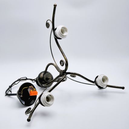 Luster na lancu RETRO II 3xE27/60W/230V