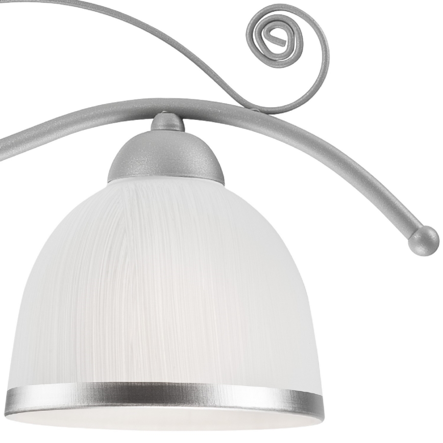 Luster na lancu RETRO II 3xE27/60W/230V srebrno