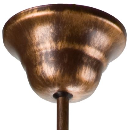 Luster na lancu RETRO II 5xE27/60W/230V bronz patina
