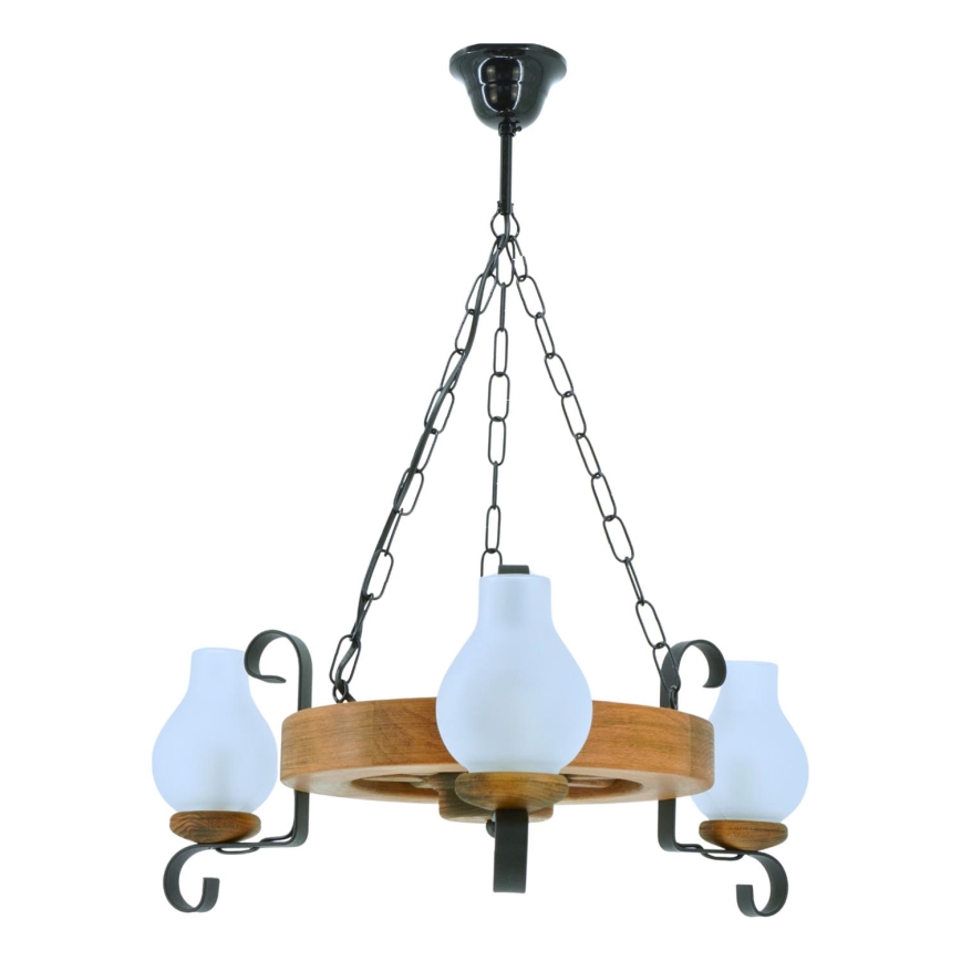 Luster na lancu ROATA 3xE14/40W/230V bukva