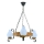 Luster na lancu ROATA 3xE14/40W/230V bukva