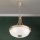 Luster na lancu ROCCA 3xE27/60W/230V pr. 42 cm bronzana/bela