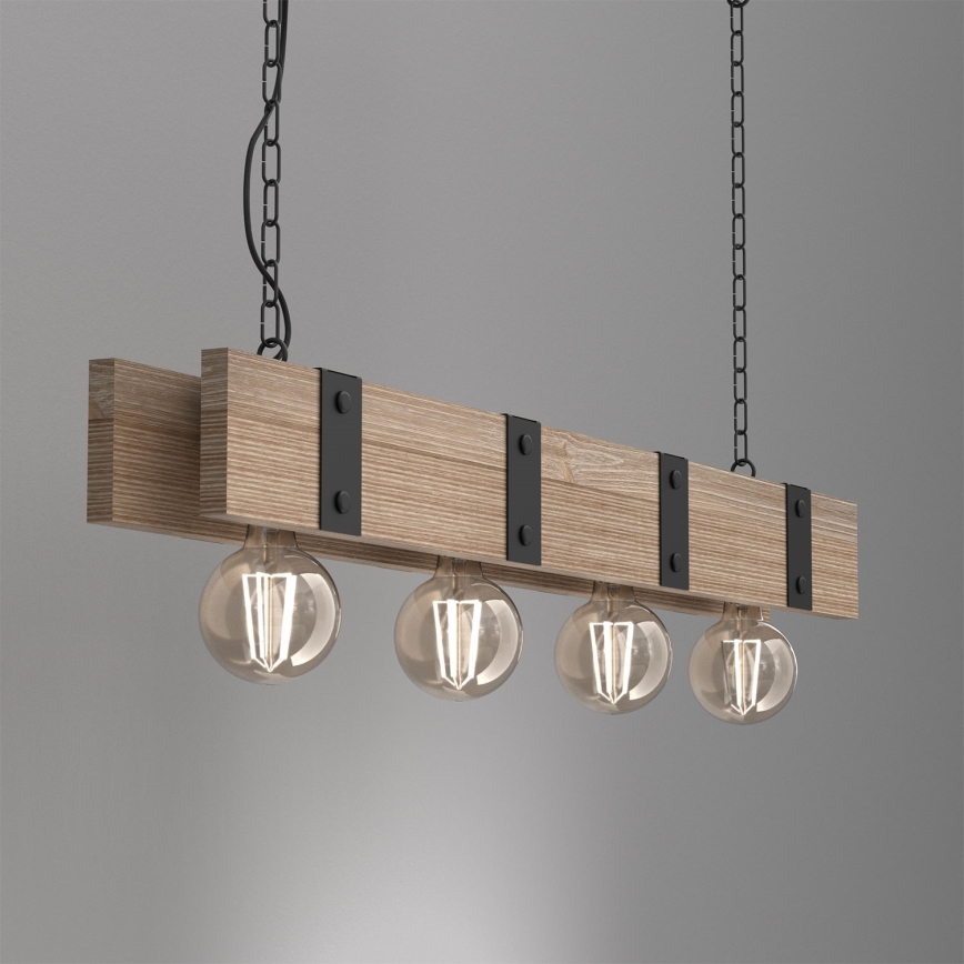 Luster na lancu SODER 4xE27/60W/230V
