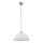 Luster na lancu SUGAR 1xE27/60W/230V bela/zlatna