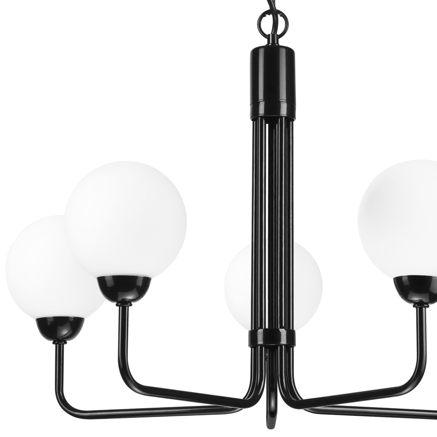 Luster na lancu TIFFY 5xG9/5W/230V crno