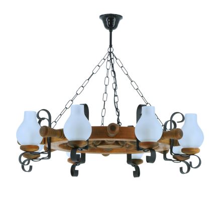 Luster na lancu TIMONA 8xE14/40W/230V bukva
