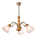Luster na lancu TULIPAN 3xE27/60W/230V bukva