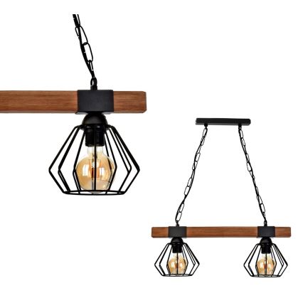 Luster na lancu ULF 2xE27/60W/230V