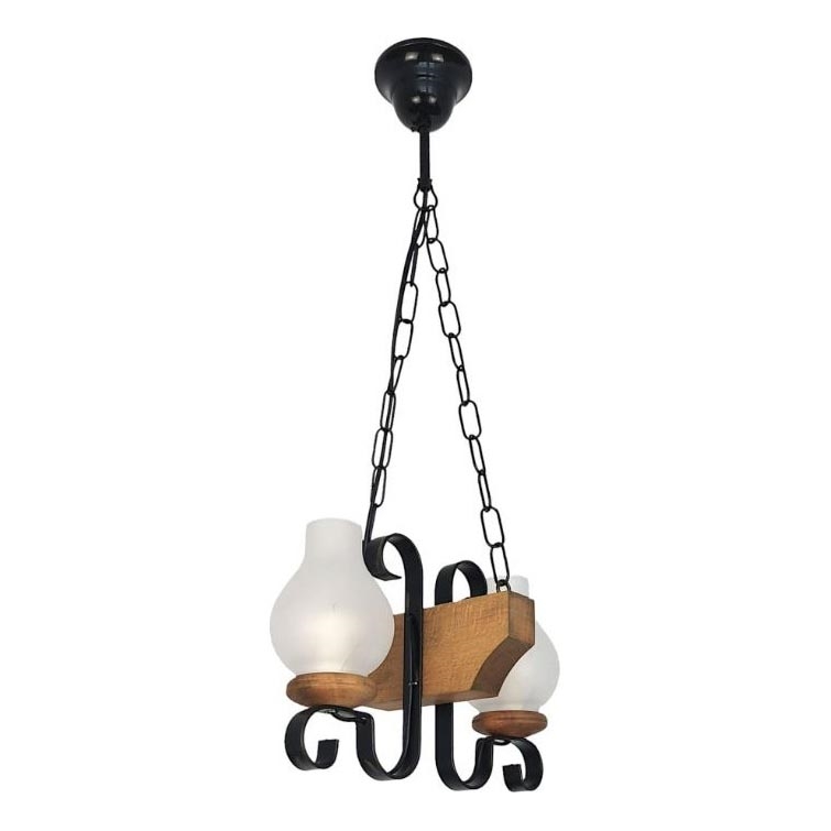 Luster na lancu VELA 2xE14/40W/230V bukva