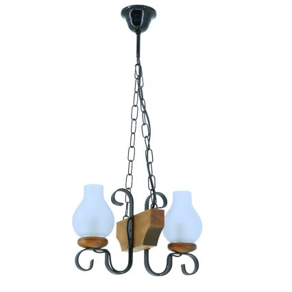 Luster na lancu VELA 2xE14/40W/230V bukva