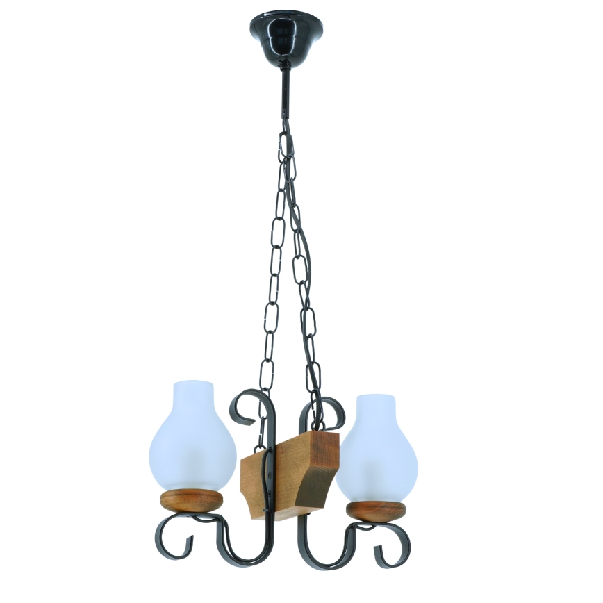 Luster na lancu VELA 2xE14/40W/230V bukva
